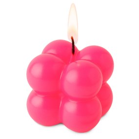 Verniz rosa neon para velas