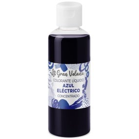 Colorant liquide concentré bleu électrique