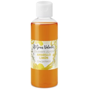 Corante concentrado liquido amarelo limao