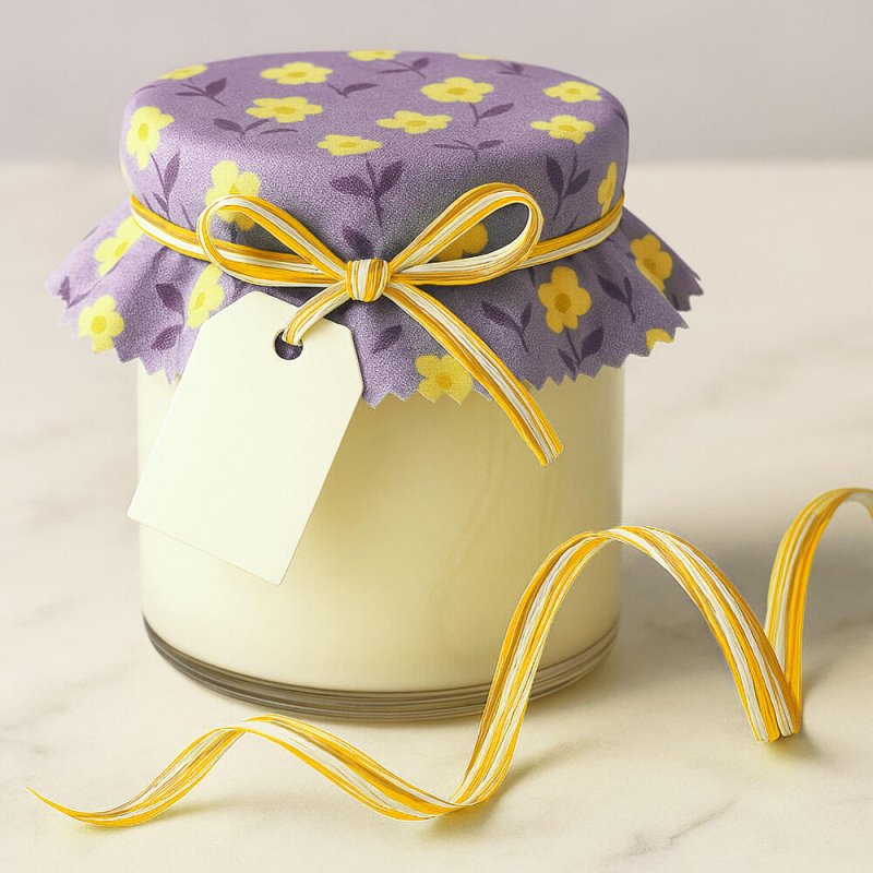 Cinta de rafia tricolor mostaza-amarillo-blanco para decorar regalos