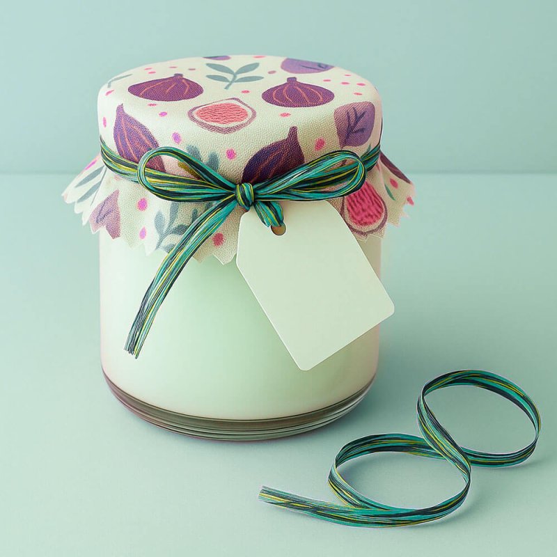 Cinta de rafia tricolor esmeralda-pistacho-pino para decorar regalos