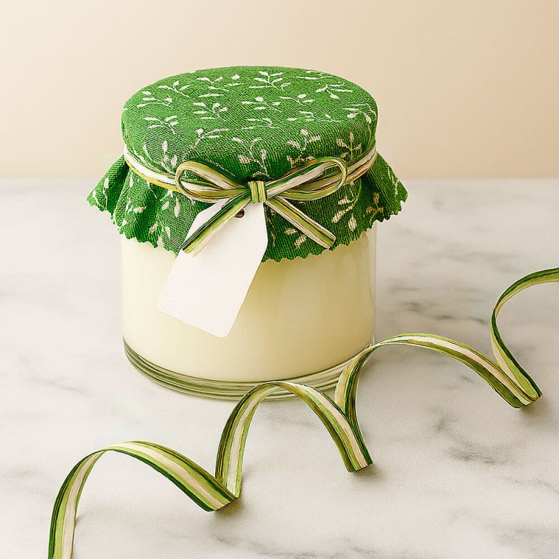 Cinta de rafia tricolor esmeralda-pistacho-pino para decorar regalos