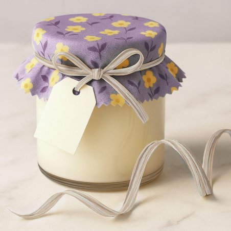 Cinta de rafia color natural-beige para decorar regalos