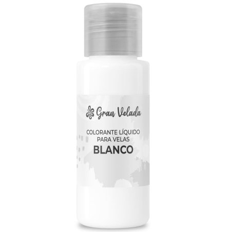 Colorante liquido velas blanco