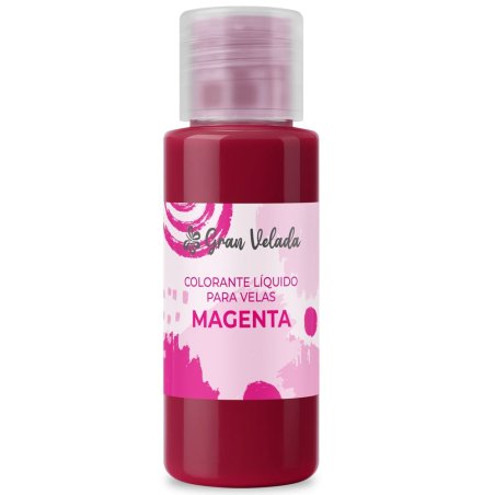 Colorante liquido velas magenta