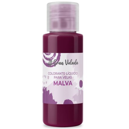 Colorante liquido velas malva