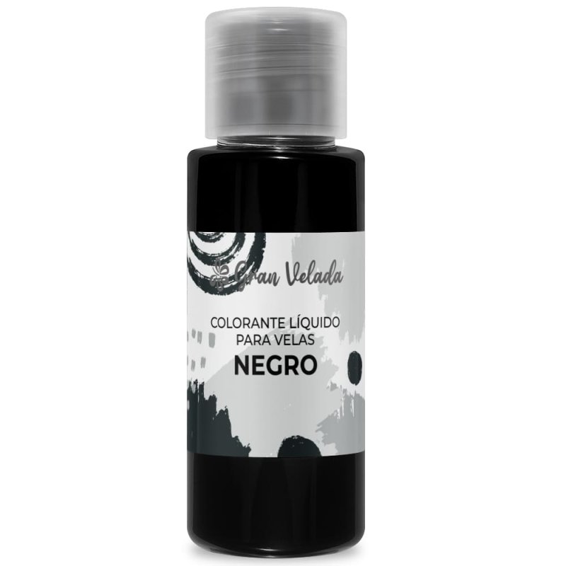 Colorante velas liquido negro
