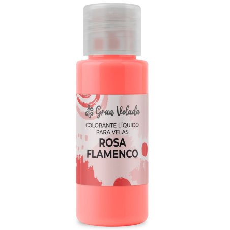 Colorante velas liquido rosa flamenco