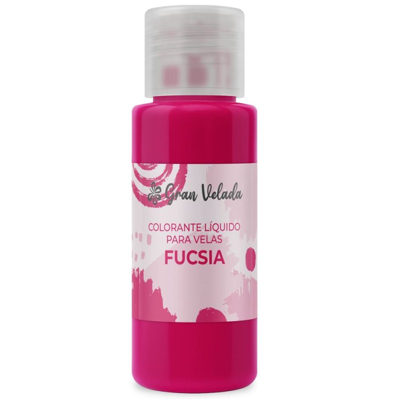 Colorante liquido velas fucsia