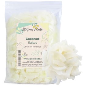 Noix de coco en lamelles