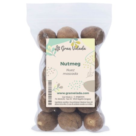 Nuez moscada en grano envase 100 g