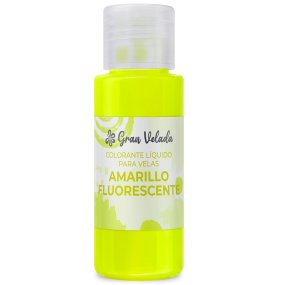 Corante para velas liquido amarelo fosforescente