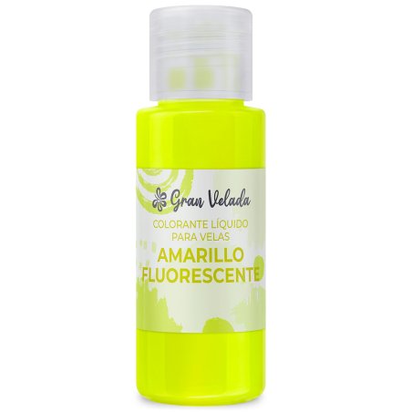 Colorante velas amarillo fluorescente