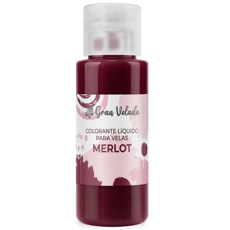 Colorante liquido velas merlot