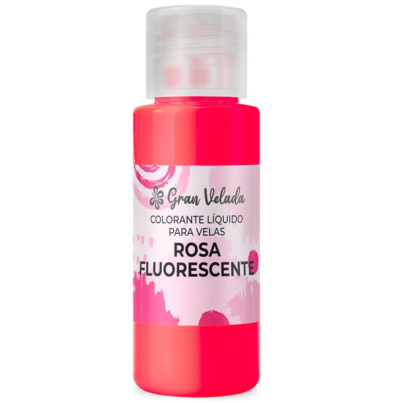 Colorante velas liquido rosa fluorescente