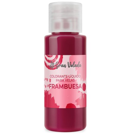 Colorante liquido velas frambuesa