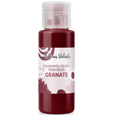Colorante liquido velas granate