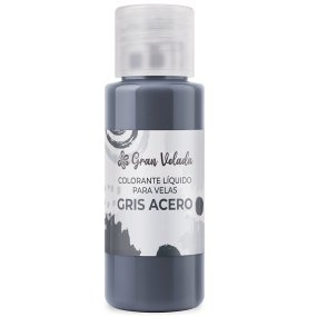 Corante liquido velas cor cinza aço Corante liquido velas cor cinza aço