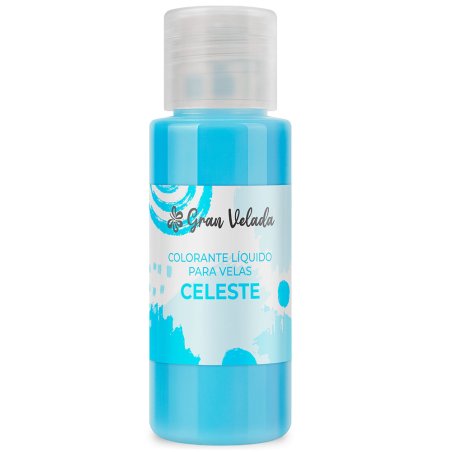 Colorante liquido velas celeste