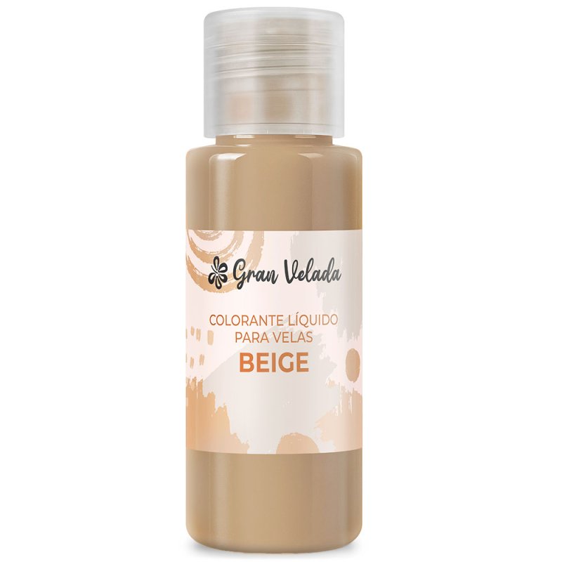 Colorante liquido velas beige