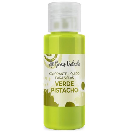 Colorante liquido velas verde pistacho