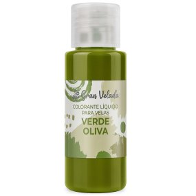 Colorante liquido velas verde oliva