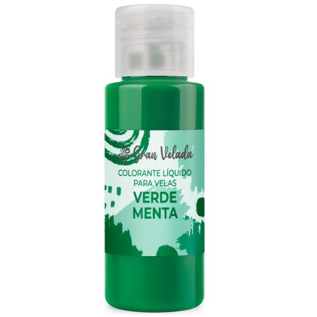 Colorante liquido velas verde menta