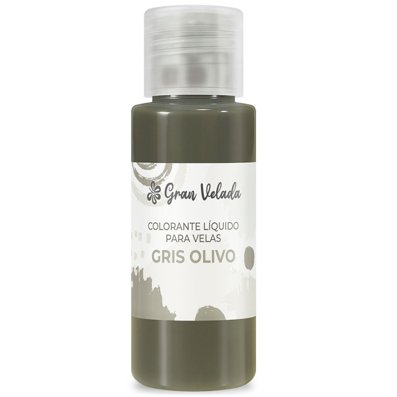 Colorante velas gris olivo