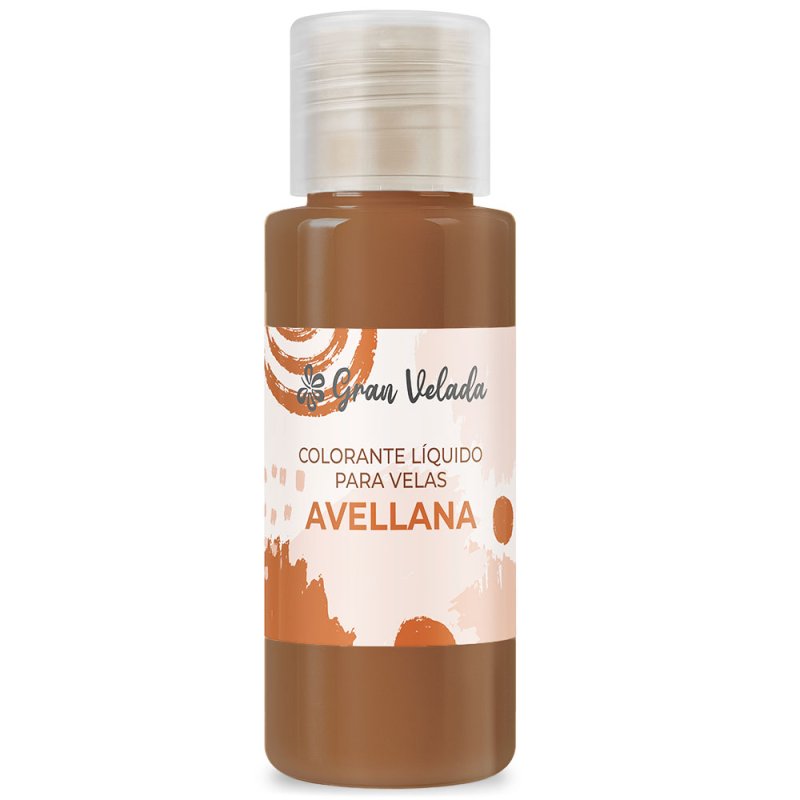Colorante liquido velas avellana