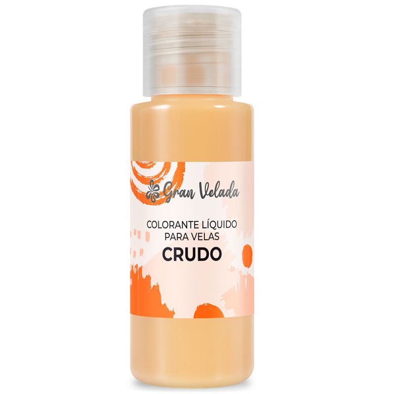 Colorante liquido velas crudo