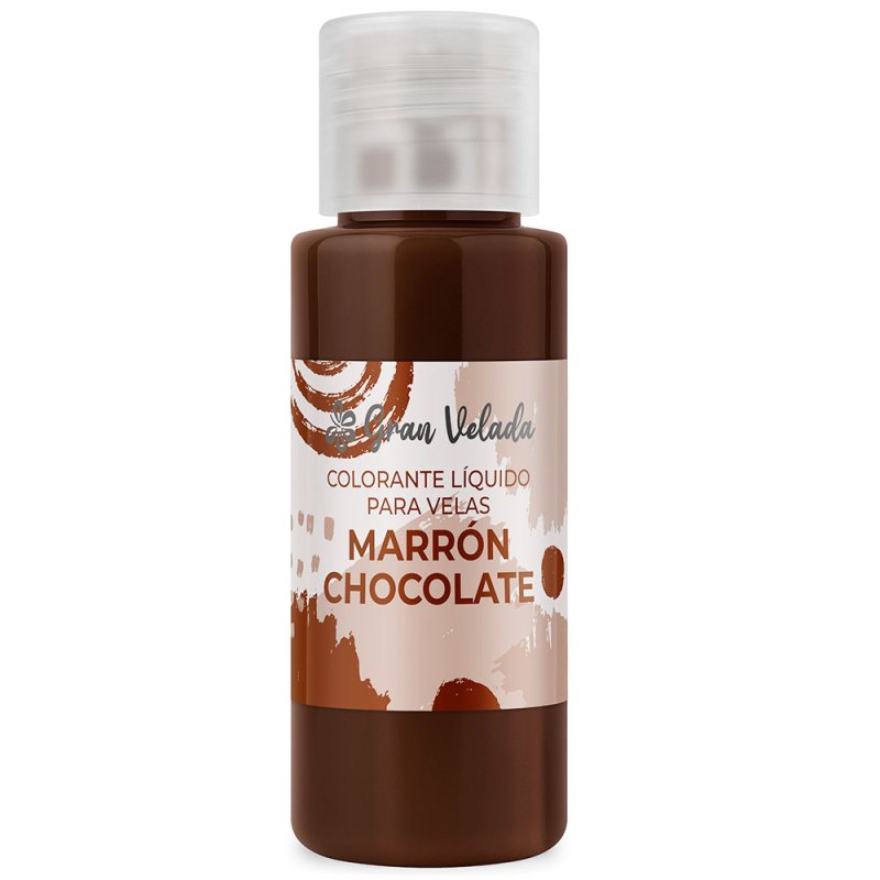 Colorante velas marrón chocolate