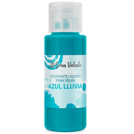 Colorante velas liquido azul lluvia