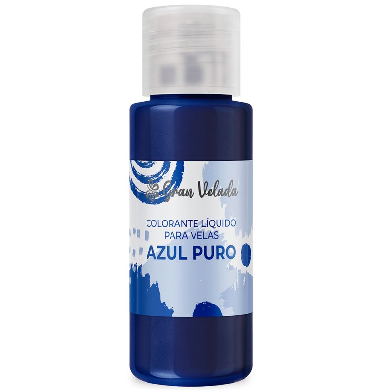 Colorante velas liquido azul puro