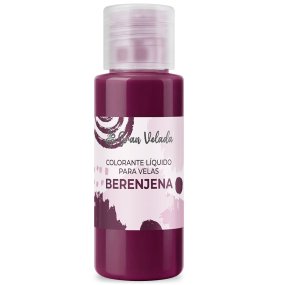 Bougies à colorant liquide aubergine