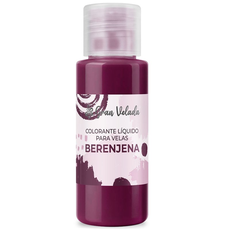 Colorante velas liquido berenjena