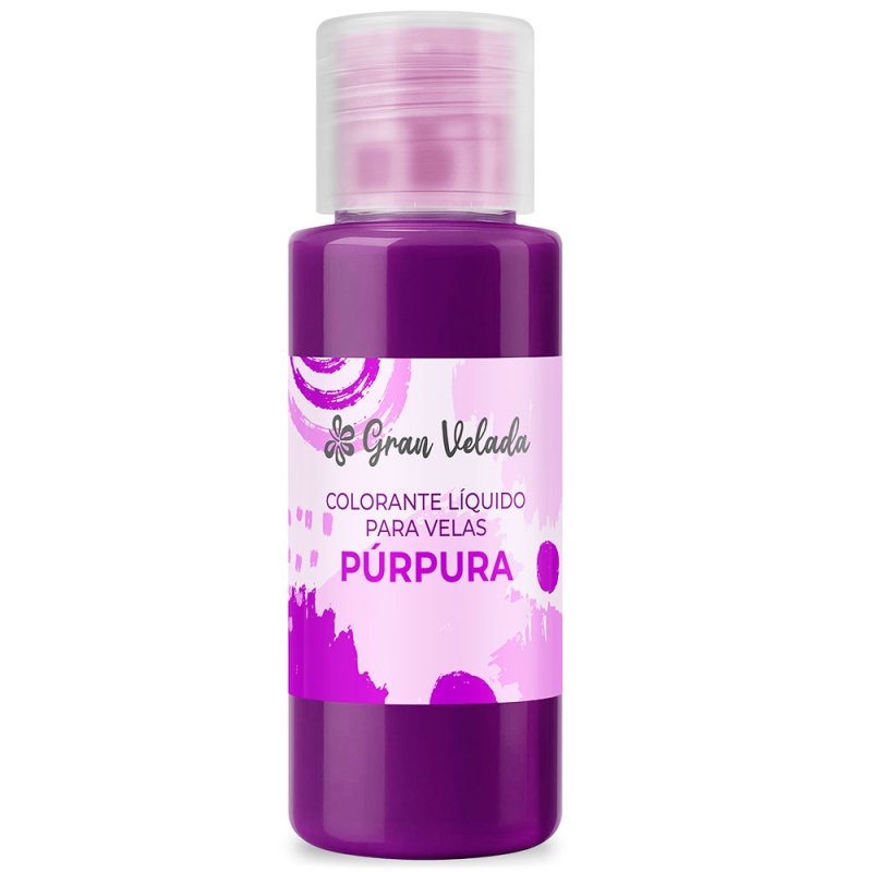 Colorante velas liquido purpura