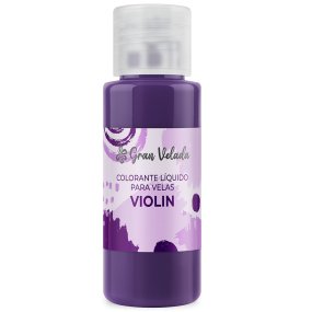 Bougies à colorant liquide violon