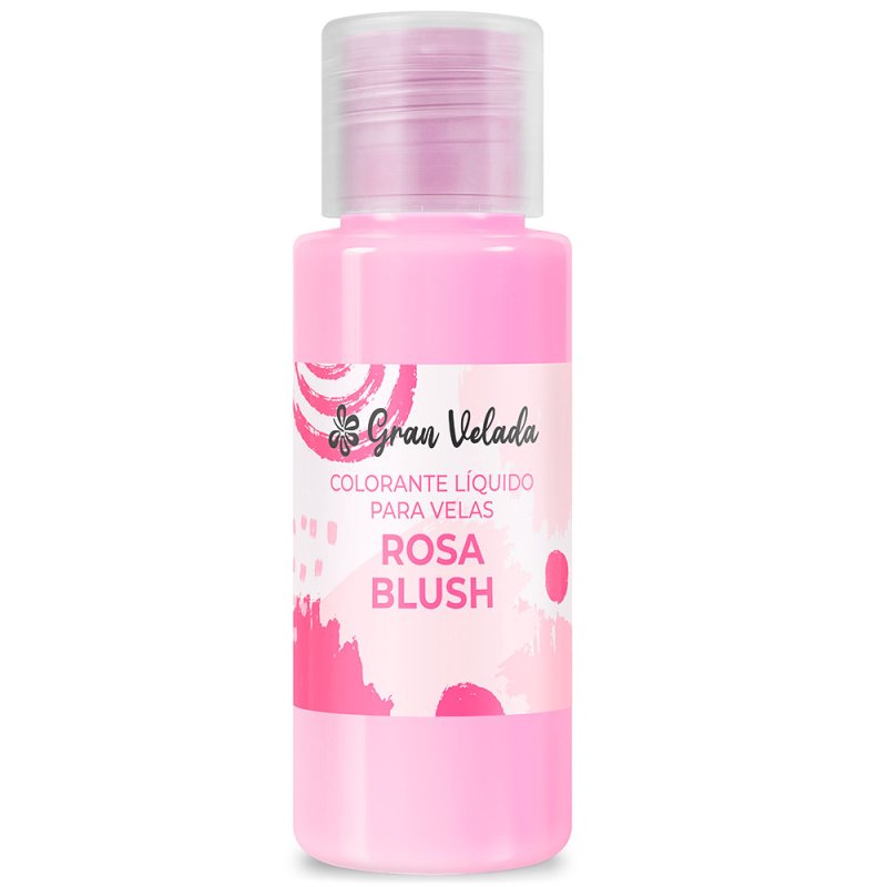 Colorante velas liquido rosa blush