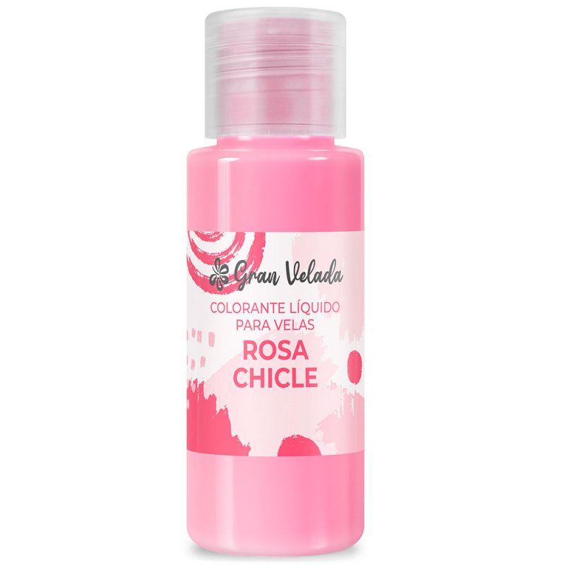 Colorante velas liquido rosa chicle