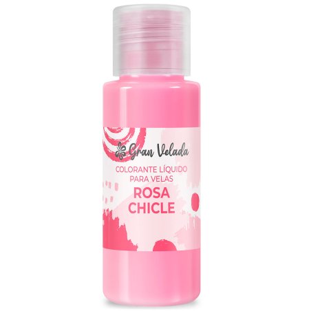Colorante velas liquido rosa chicle