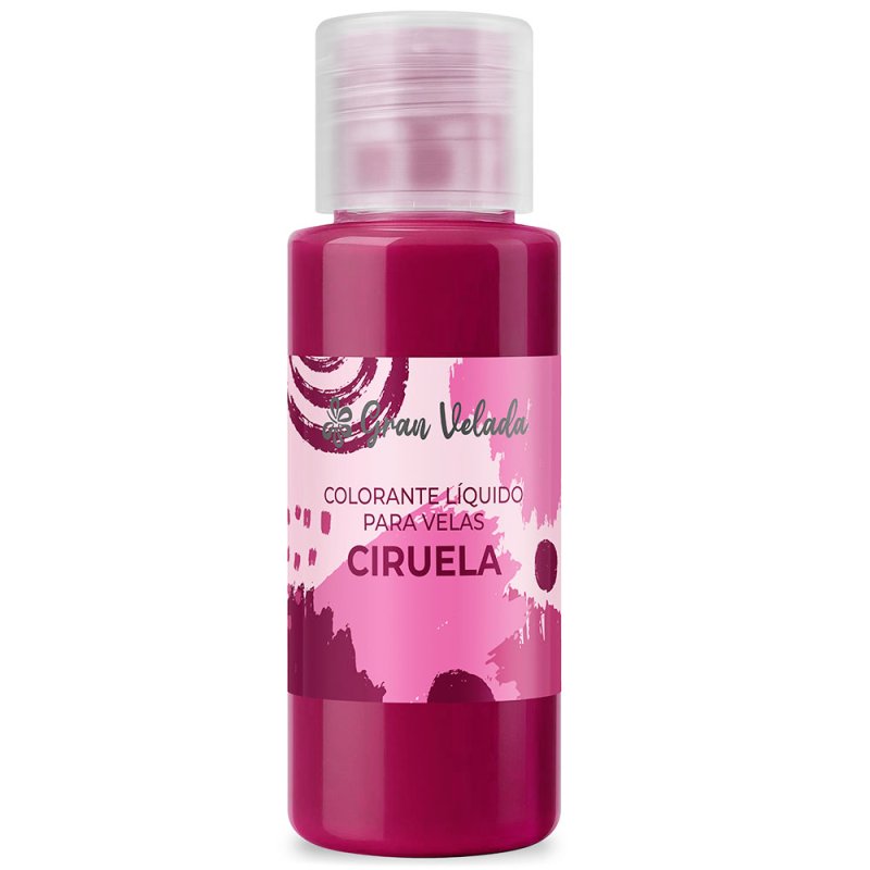Colorante velas liquido ciruela