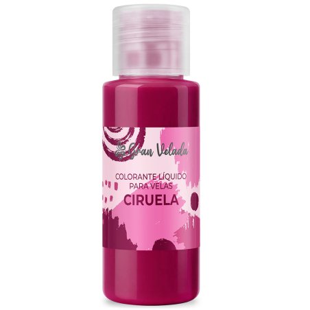 Colorante velas liquido ciruela