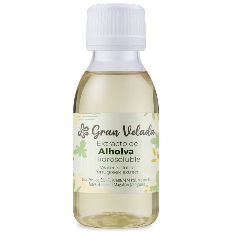 Extracto de alholvas cosmetico