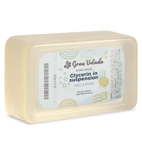 Jabon de glicerina en suspension