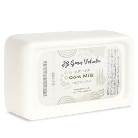 Sabonete base de leite de cabra