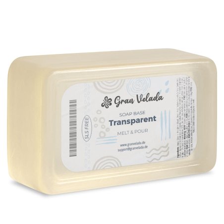Jabón base transparente 1kg
