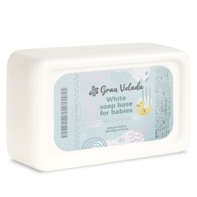 Base de savon blanche pour bébés Base de savon blanche pour bébés