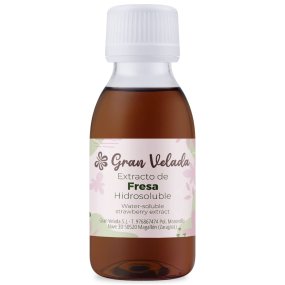 Extracto de fresa hidrosoluble
