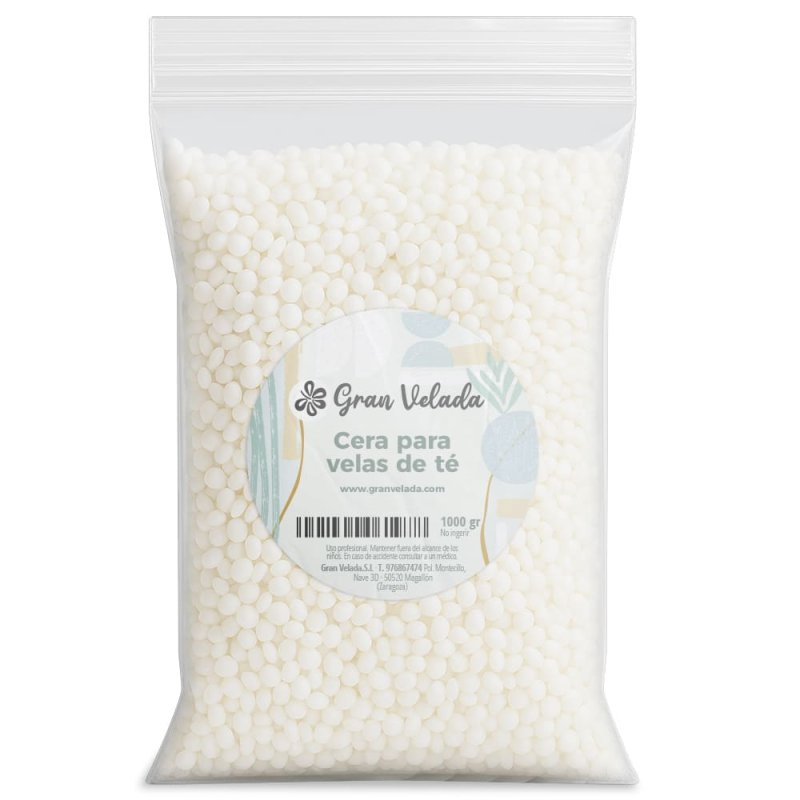 Cera para velas de te