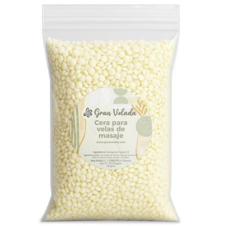 Cera para velas de masaje